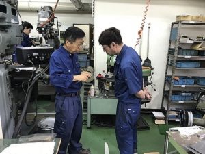 元工場長による指導